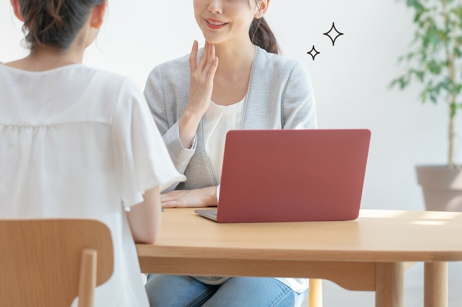 カウンセラーの担当人数は1人につき20人以下！きめ細かいカウンセラーのフォロー